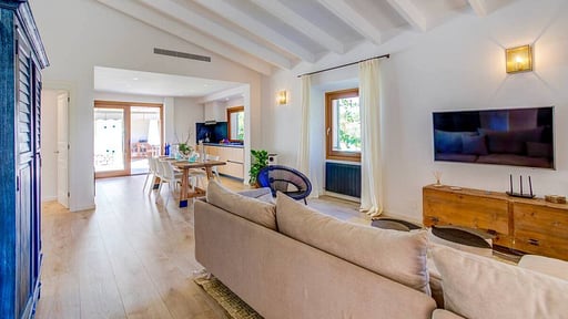 Villa Can Gallardo Гостиная