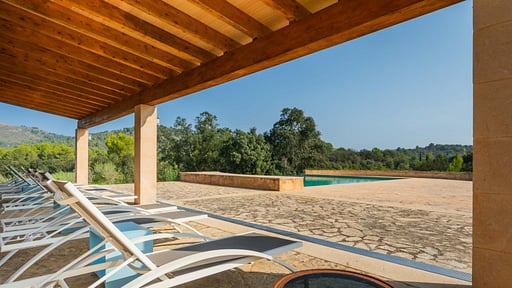 Villa Galora Terrasse/Veranda