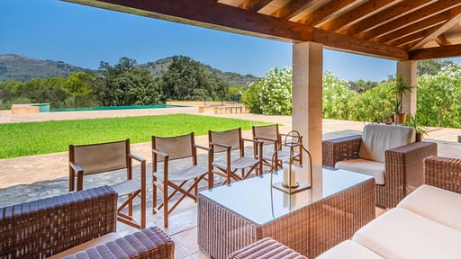 Villa Galora Terrasse/Veranda