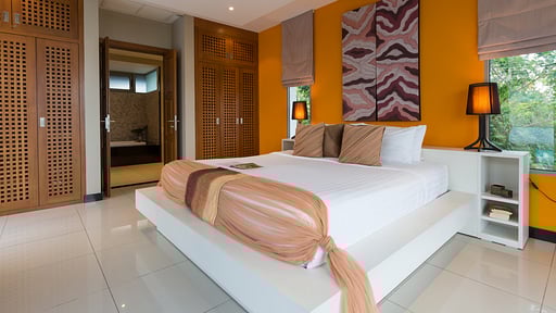 Villa Ganesh Camera da letto 1