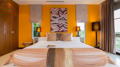 Villa Ganesh Camera da letto 1