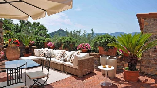 Villa Gardenia Liguria Terrace/Veranda