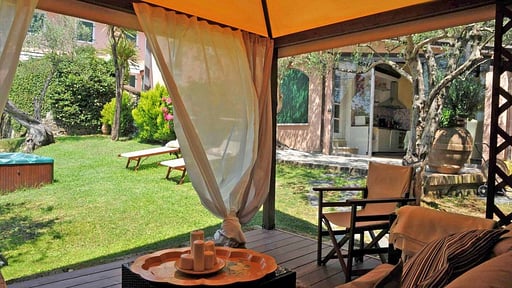 Villa Gardenia Liguria Gazebo