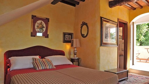 Villa Gardenia Liguria Bedroom 1