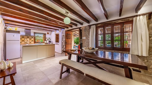 Villa Gardenia Pollensa Zona de comedor