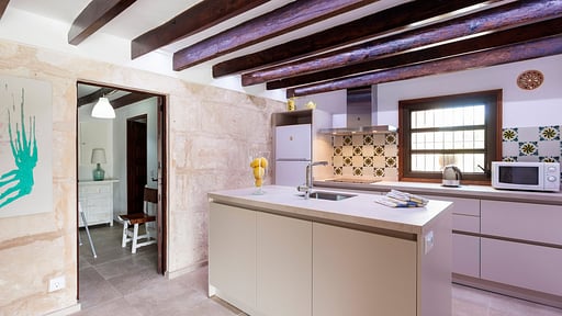 Villa Gardenia Pollensa Cocina