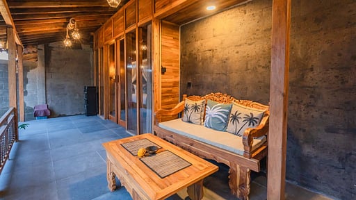 Villa Garis Laksmi Kayu West Living room