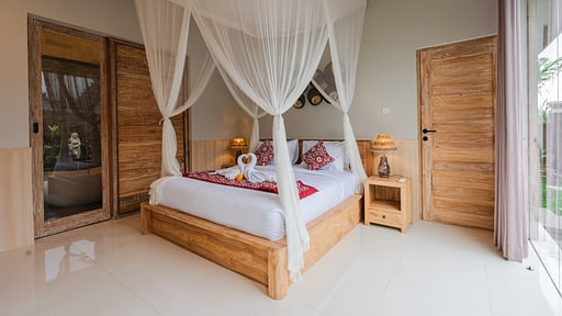 Villa Garis Laksmi Camera da letto 1