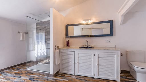 Villa Garroverar Schlafzimmer 1