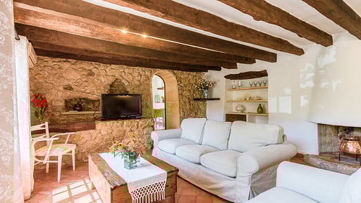 Villa Garroverar Wohnbereich