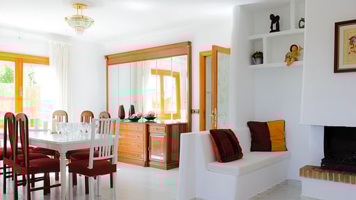 Villa Garrovers Zona de comedor