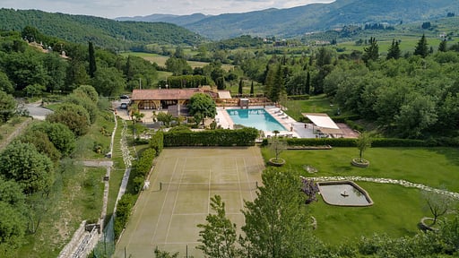 Villa Gaudia Drone foto's