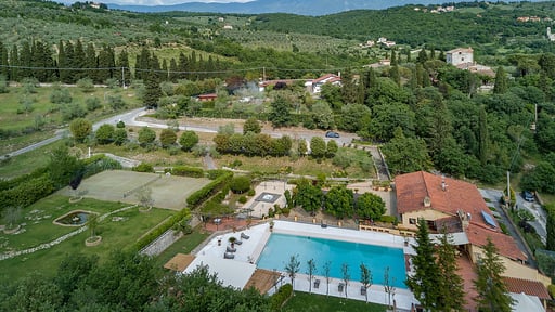 Villa Gaudia Drone foto's