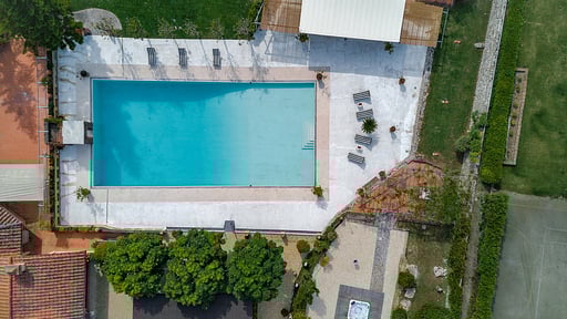 Villa Gaudia Drone foto's