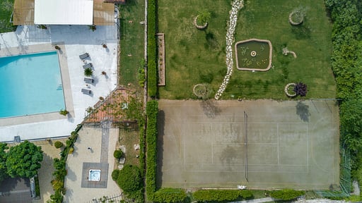 Villa Gaudia Drone foto's