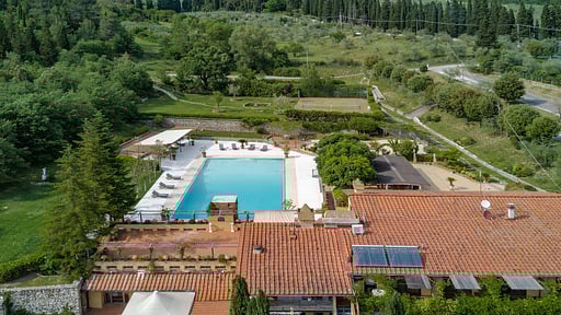 Villa Gaudia Drone foto's