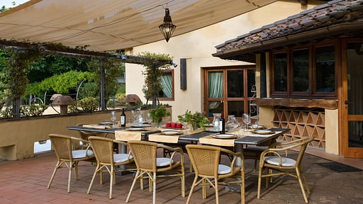 Villa Gaudia Eethoek