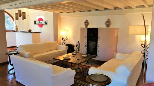 Villa Gaudia Woonkamer