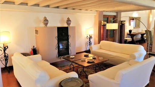 Villa Gaudia Woonkamer