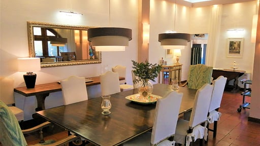 Villa Gaudia Eethoek