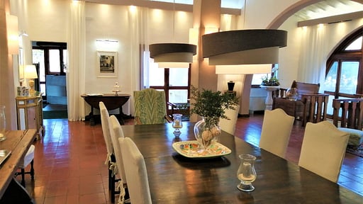 Villa Gaudia Eethoek