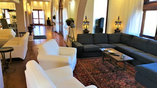 Villa Gaudia Woonkamer