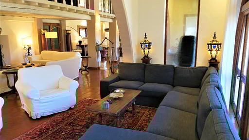 Villa Gaudia Woonkamer