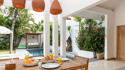 Villa Gauguin Dining area