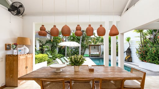 Villa Gauguin Dining area