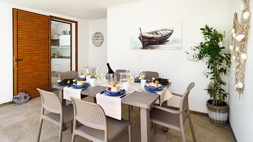 Villa Gelsomina Eethoek