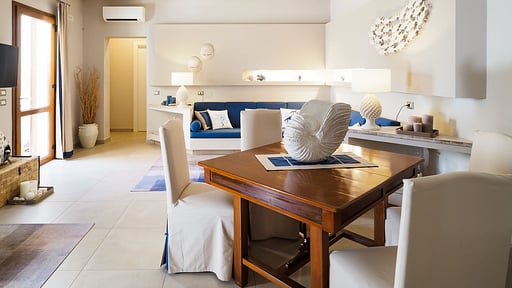 Villa Gelsomina Woonkamer