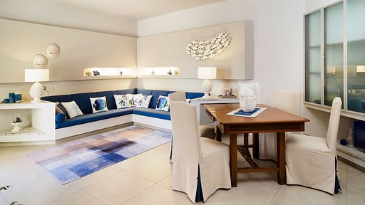 Villa Gelsomina Woonkamer