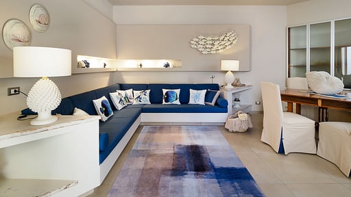 Villa Gelsomina Woonkamer