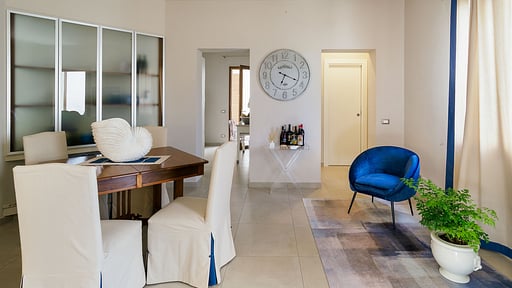 Villa Gelsomina Woonkamer