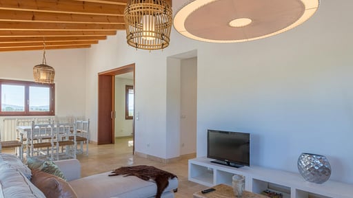 Villa Gemelos del Sol Ila Wohnbereich