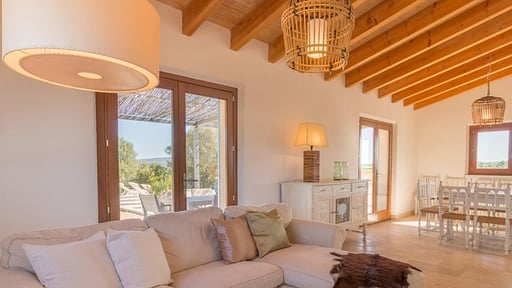 Villa Gemelos del Sol Ila Wohnbereich