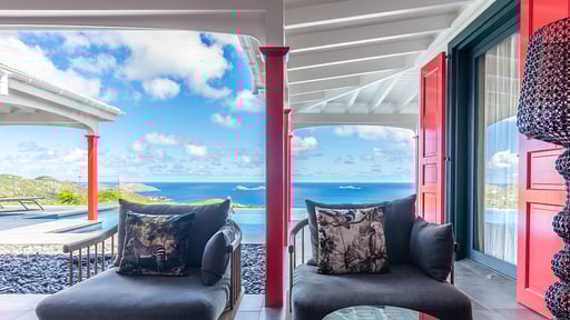 Villa Genevieve Terrasse/Veranda