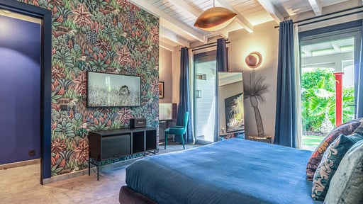 Villa Genevieve Schlafzimmer 1