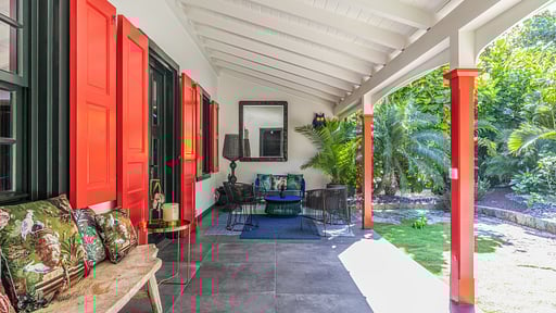 Villa Genevieve Terrasse/Veranda