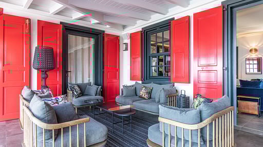 Villa Genevieve Terrasse/Veranda