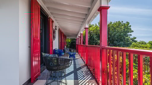 Villa Genevieve Terrasse/Veranda