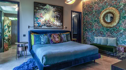 Villa Genevieve Schlafzimmer 1