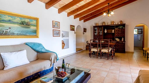 Villa Geroni Woonkamer