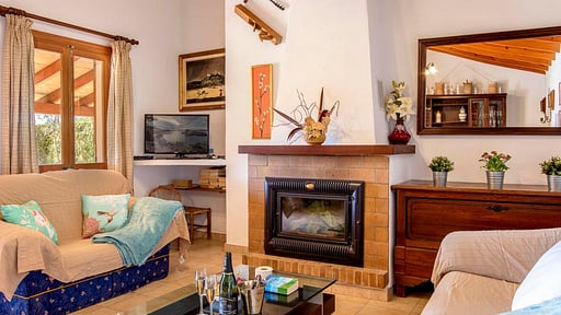 Villa Geroni Woonkamer