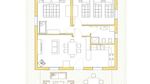 Villa Giardino Floor plan