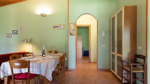 Villa Giardino Dining area