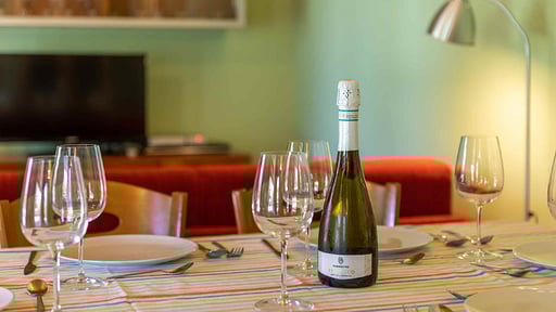 Villa Giardino Dining area