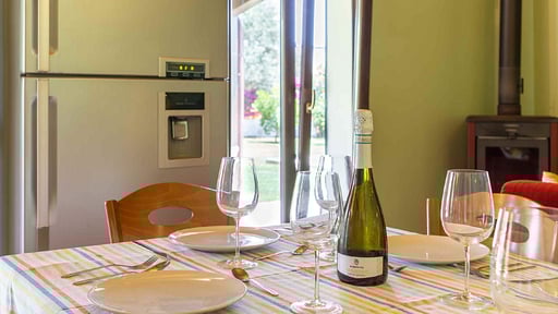 Villa Giardino Dining area