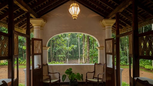 Villa Gileemale Walawwa Terrasse