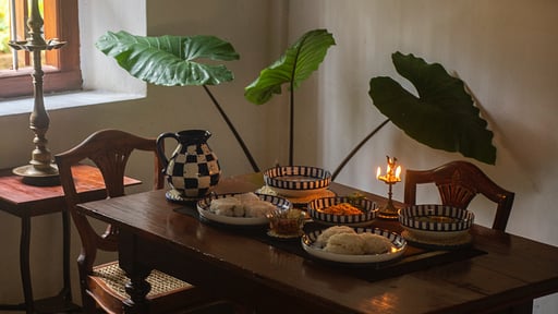 Villa Gileemale Walawwa Salle à manger